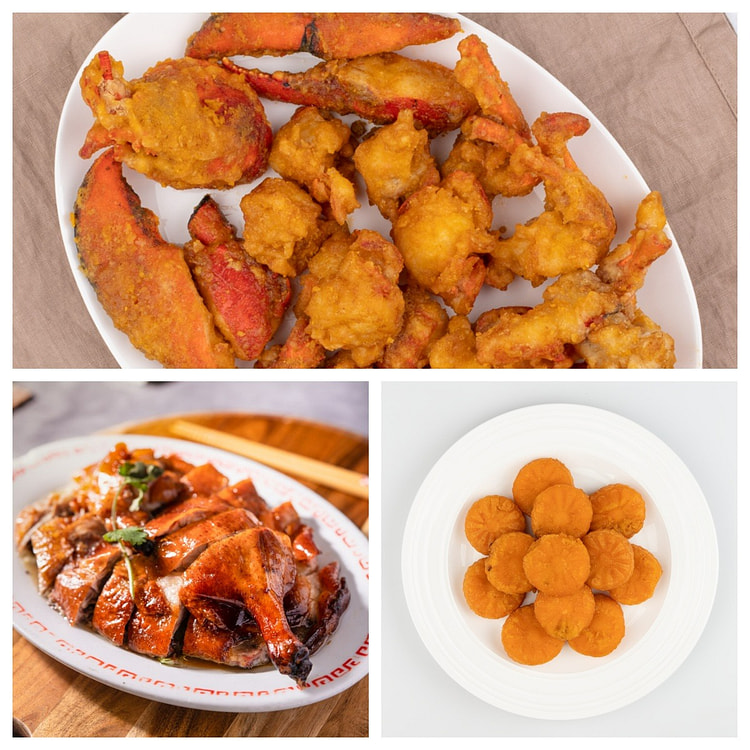 Salt Egg Lobster & Duck Combo (For party of 2-3) 1 each