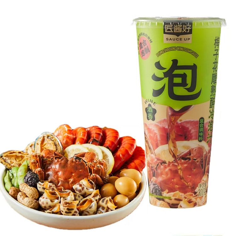 盒马梅子花雕熟醉冷泡汁300g*1杯 凉拌料