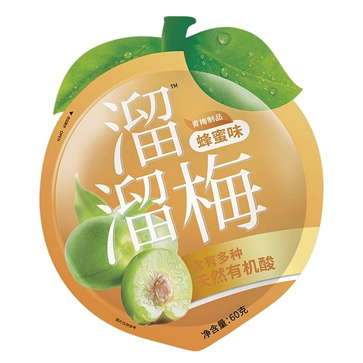Liuliumei Honey Flavor Green Plum, 60g 60 g