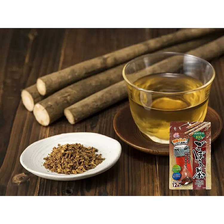 [SANEI KOSAN]  Japanese Burdock Root Tea - 12 Bags