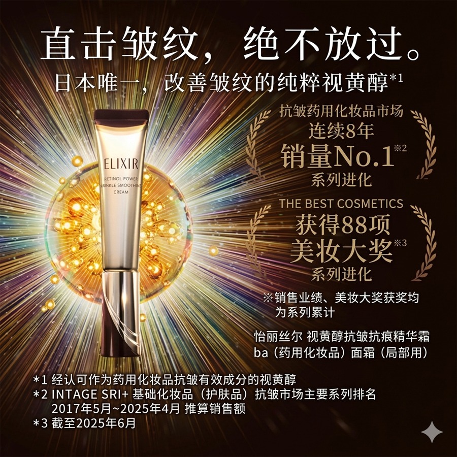 Get SHISEIDO ELIXIR Superieur Enriched Wrinkle Cream S 15 g