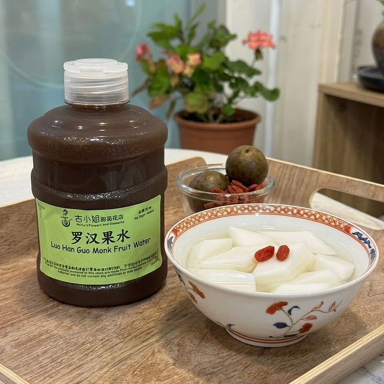 【套餐】杏仁豆腐350ml +罗汉果水650ml 1 份
