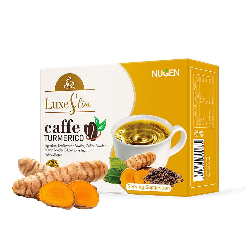Turmeric coffee instant coffee 10g * 10 packs/box 1 box 100 g