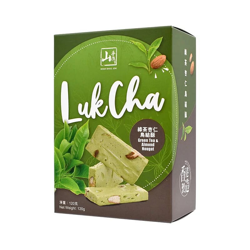 ShanShauJok Green Tea Almond Nougat 120 g