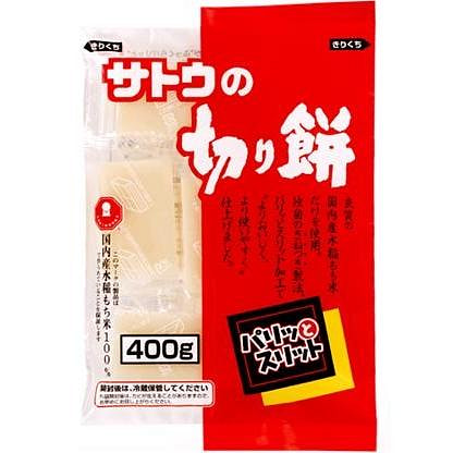 Sato Cut Mochi Japanese Rice Cake 400g
