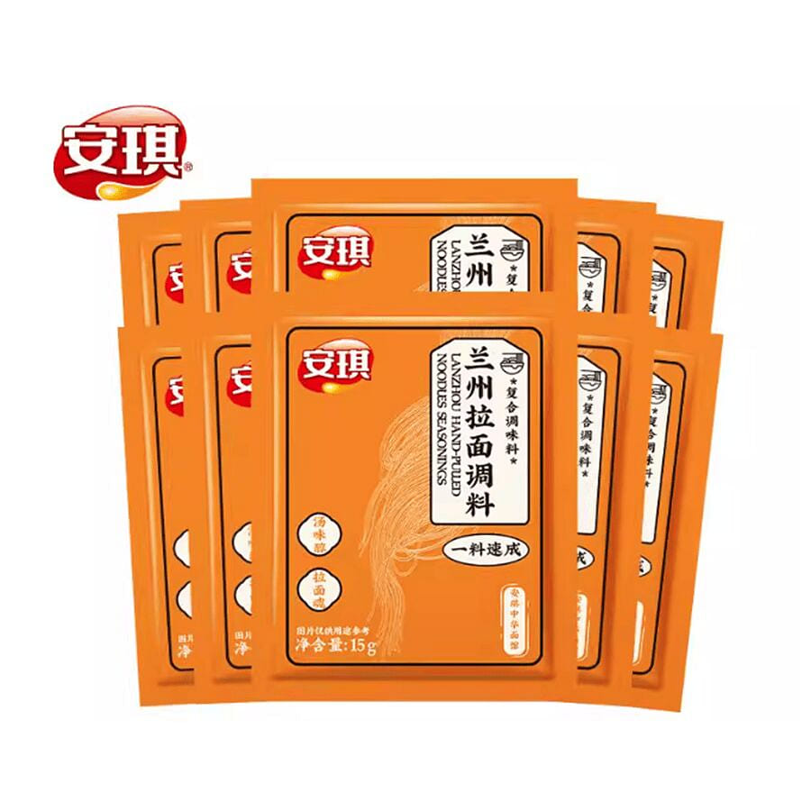 Lanzhou Lamian Noodles seasoning 15g*5 bags. 75 g