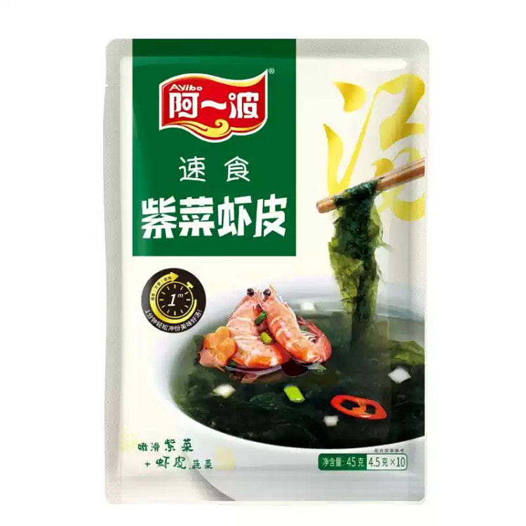 紫菜汤冲泡即食*1袋 45 克