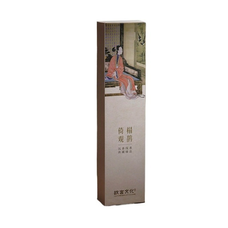故宫 倚榻观鹊沉香线香 21cm 1 盒
