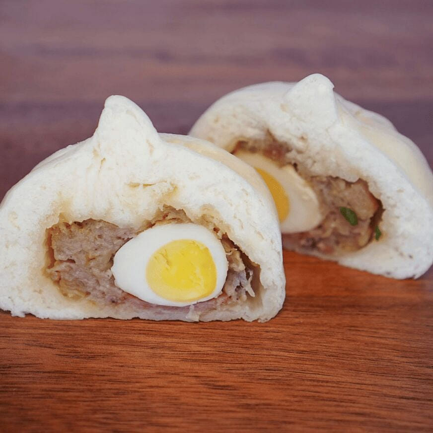 Pork and Quail Egg Buns 9pc 1 each
