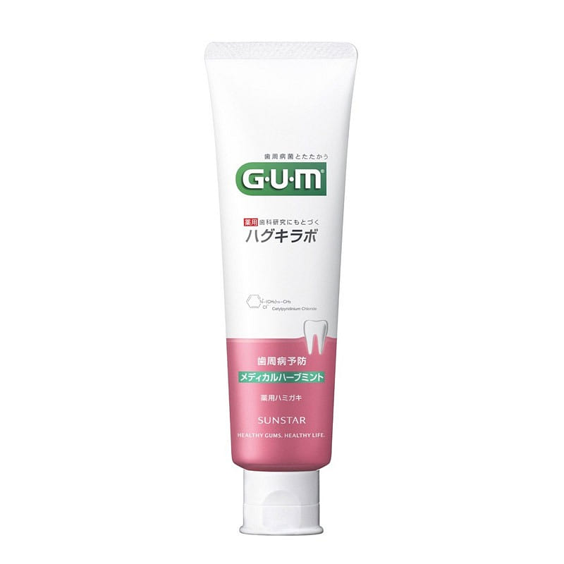 GUM Hug Kirabo Dental Paste Medical Herb Mint 85g 1 each