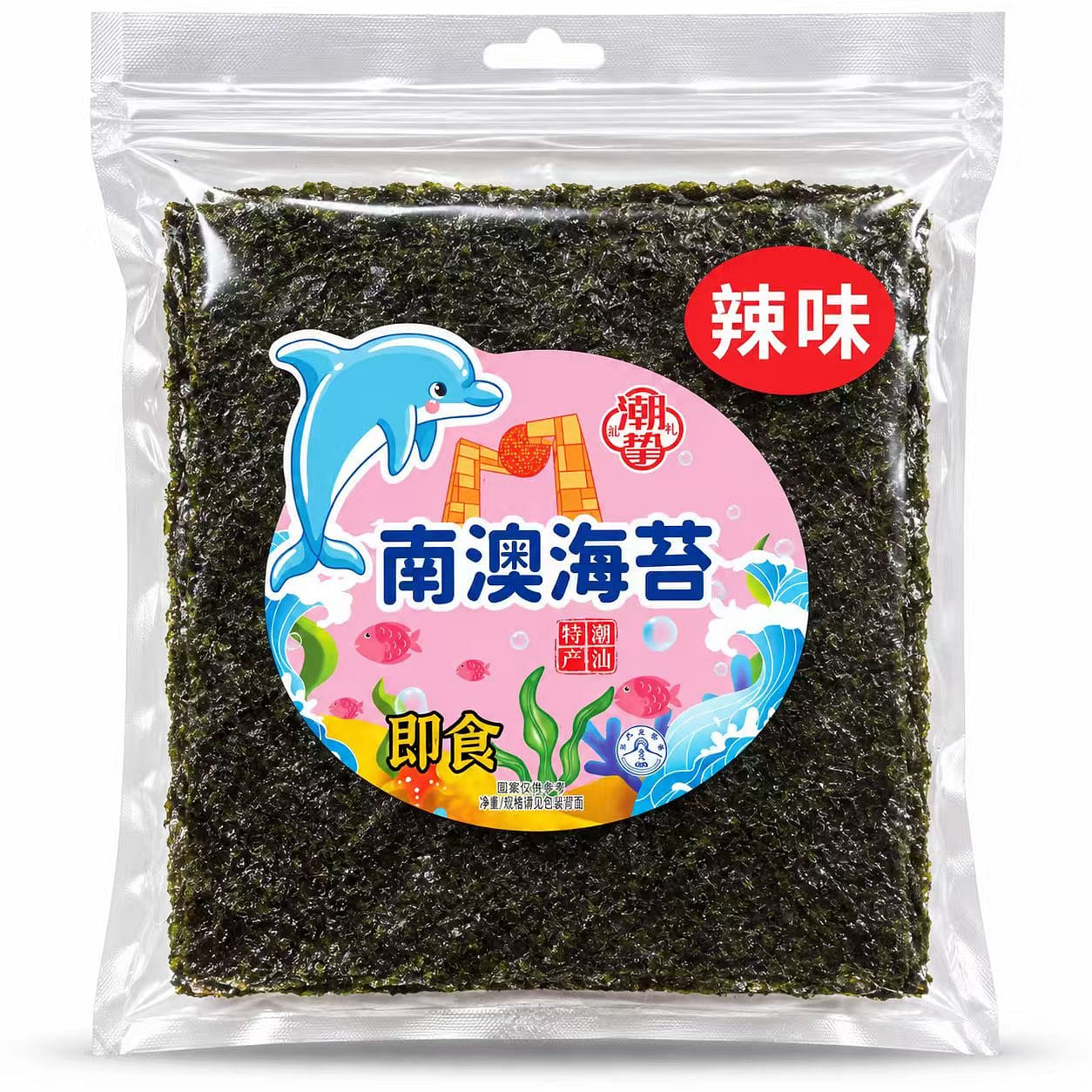 CHAOZHI READY-TO-EAT SEAWEED #SPICY 70 g