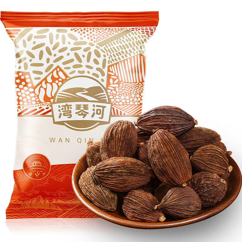 Black Cardamom Flavoring Household Spices 100g 100 g