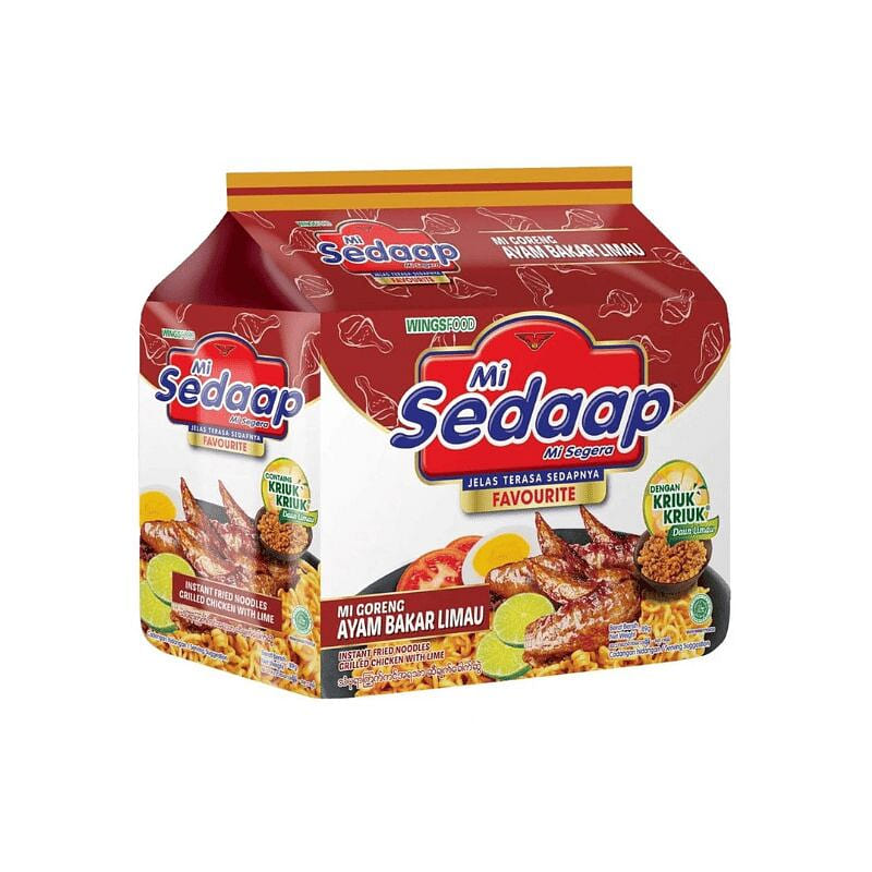 [Wings Food] Mi Sedaap Ayam Bakar Limau – 14.1 oz 1 each