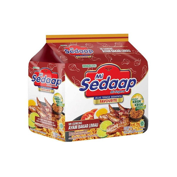 [Wings Food] Mi Sedaap Ayam Bakar Limau - 14.1 oz 1 each