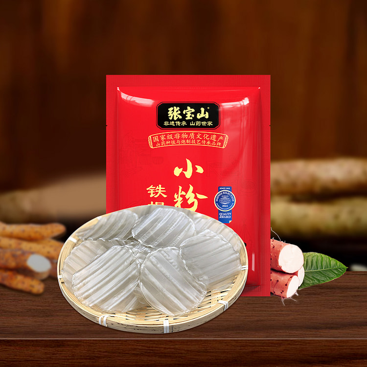 Zhangbaoshan Iron Rod Yam Powder Small 220g *1 Bag