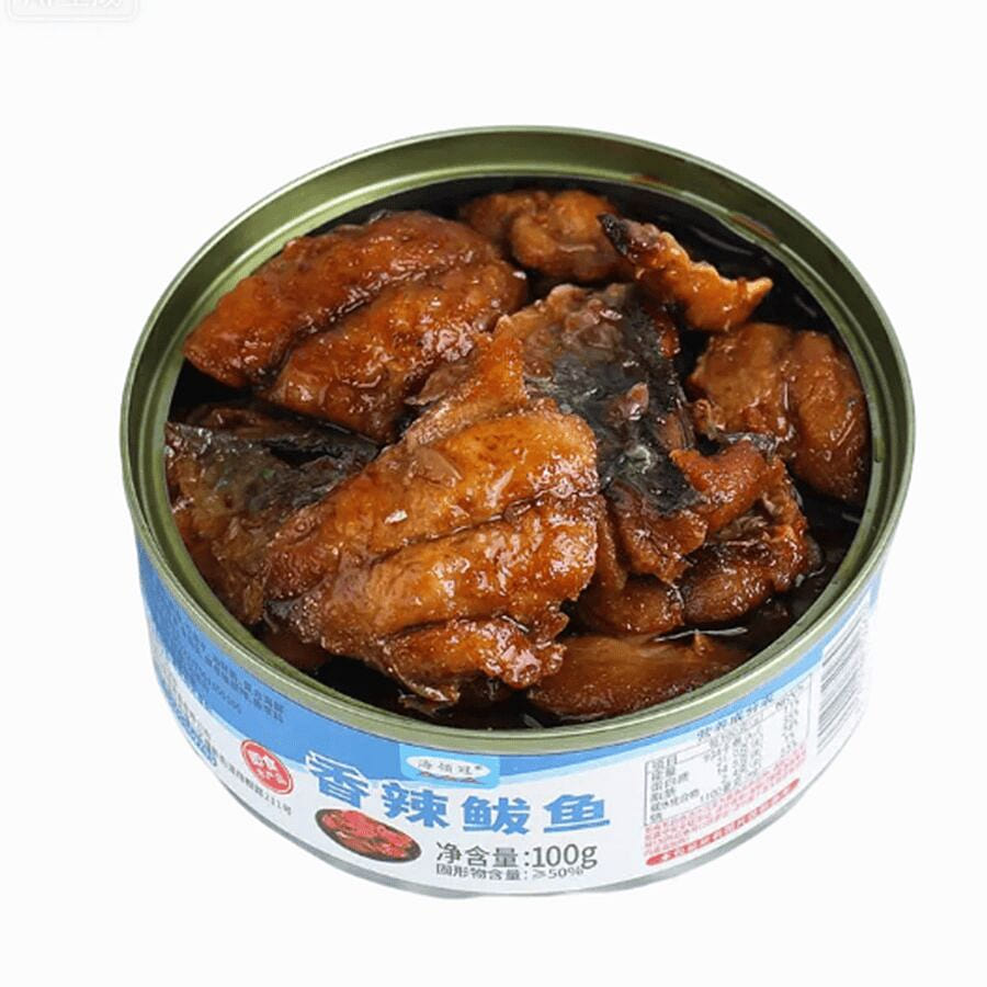 Canned Spanish mackerel is spicy 100g*1 can. 100 g