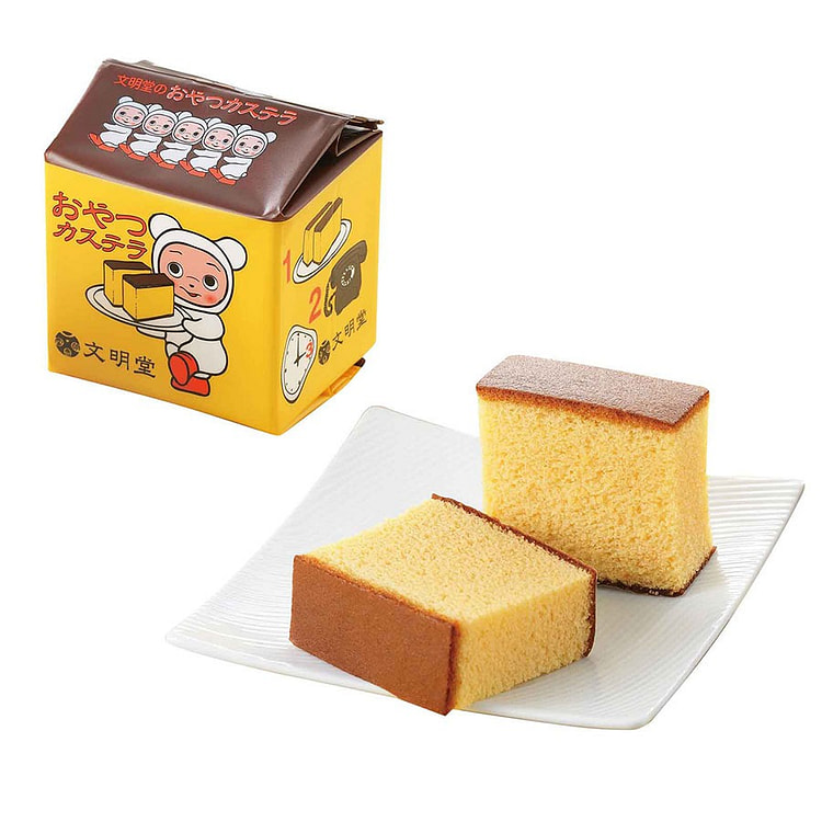 文明堂 黄油蜂蜜 长崎卡斯提拉蛋糕 2小块入/