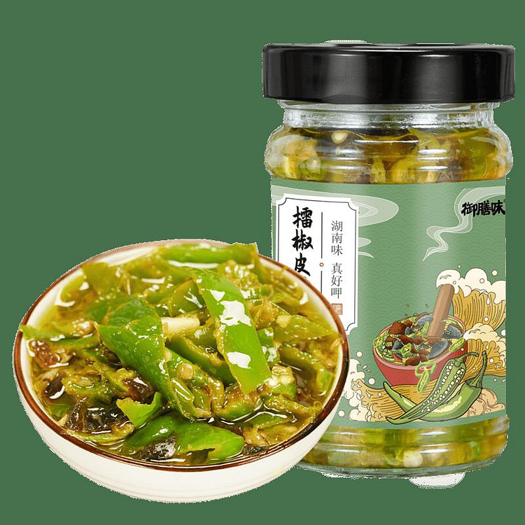 Pepper and chili sauce made from chili pepper skin 220 g