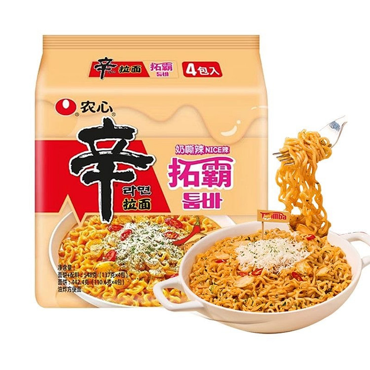 Nongshim Classic Cheese Flavored Noodles (Korea) 548 g