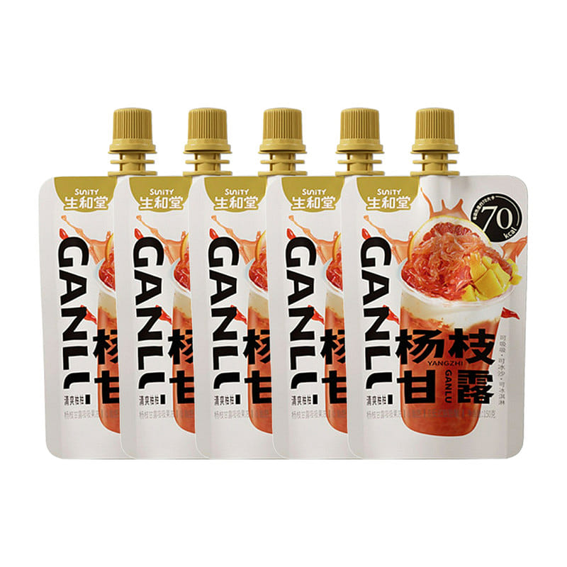 Sunity Pomelo Mango Sago Jelly Grapefruit 150g 5 count
