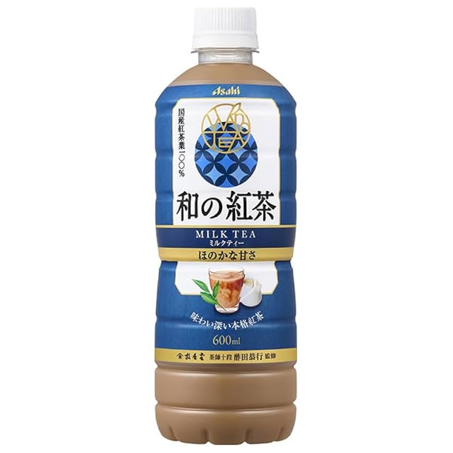 Get Asahi Japanese Black Tea Milk Tea 600 ml Delivered | Weee! Asian Market