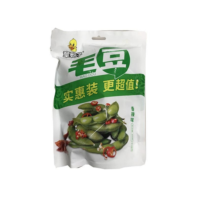章鸭子香辣味毛豆300g袋装