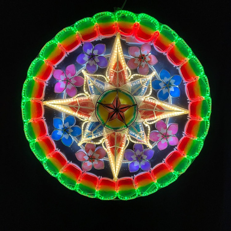 LED Capiz Parol Aurora Tala 24" 1 each