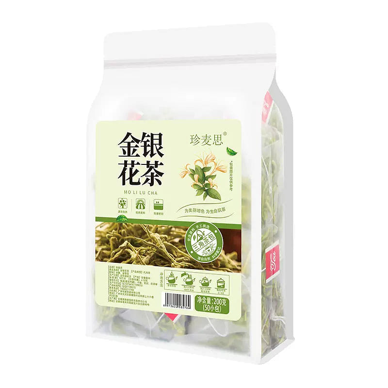 MSZ Honeysuckle Tea Bags 200g Jin Yin Hua Cha 50bags 1 box