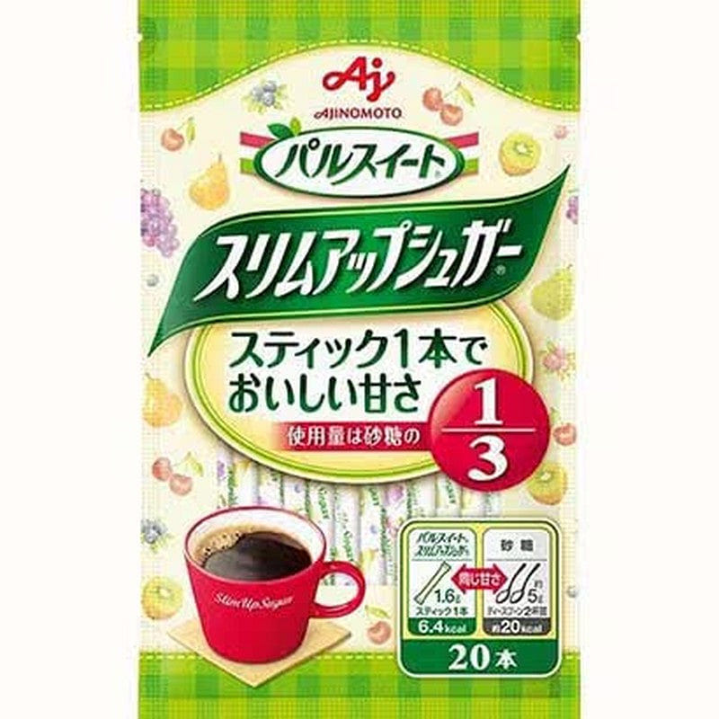 Ajinomoto Pal Sweet Slim Up S, 20 sticks, 32g 1 each