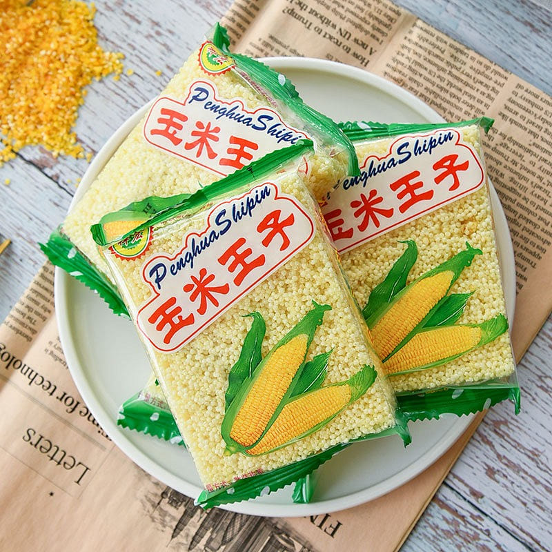8 packs of Zihong Corn Crackers 220 g