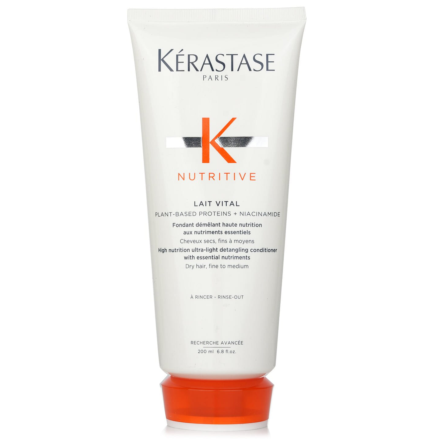 Kerastase Nutritive Lait Vital High Nutrition Ultra-Light Detangling Conditioner (Dry Hair, Fine to Medium) 200 ml
