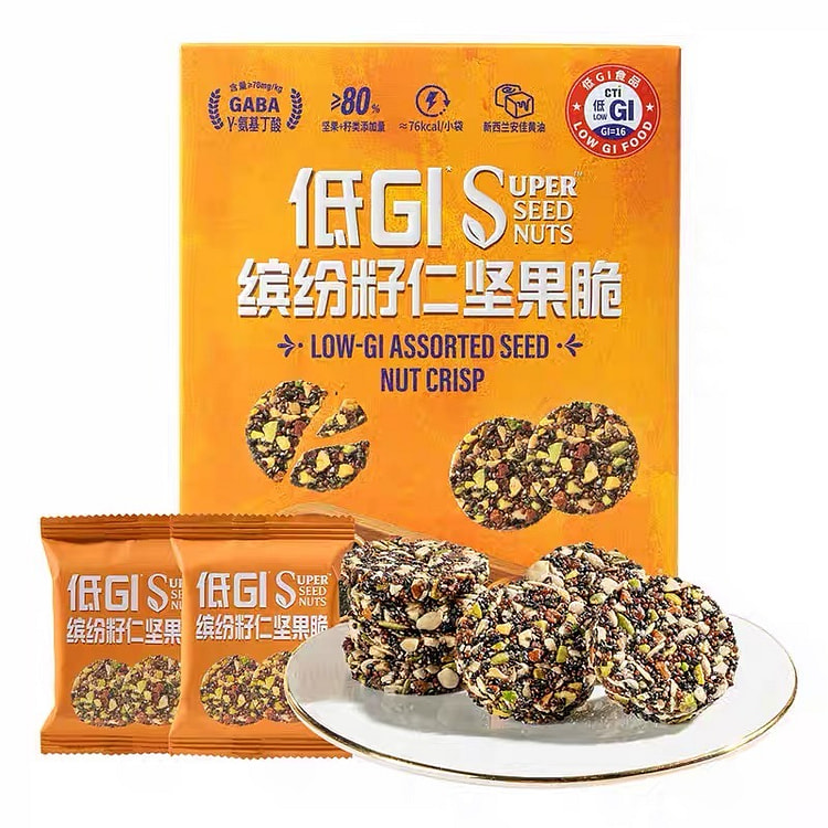 SUPER SEED NUTS低GI缤纷籽仁坚果脆 630 克