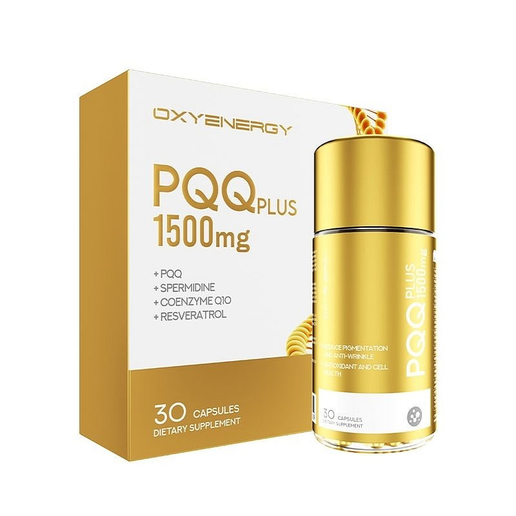 OXYENERGY氧气能量时光肌PQQ小金瓶胶囊 1 瓶