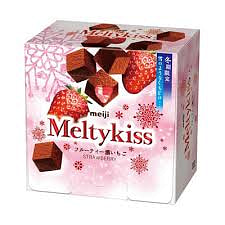 明治 Meltykiss 浓草莓巧克力 53g 1 份