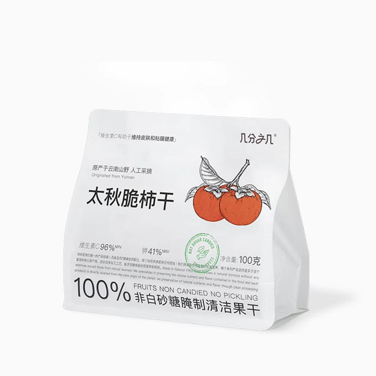几分之几 太秋柿子干100g*1袋