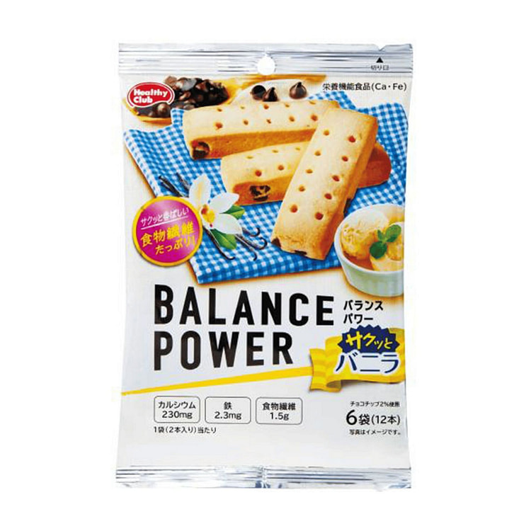 浜田製菓 ミールバー サクサクバニラ味 12 本 1 個