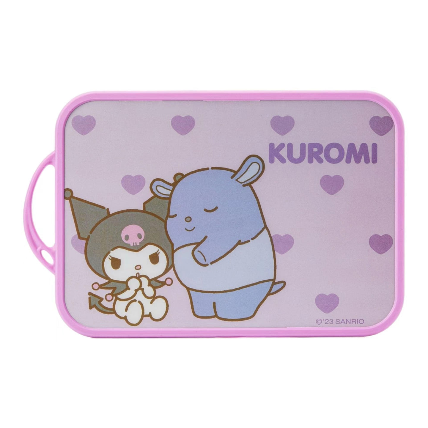 Sanrio Cutting Board/Cute Cartoon Double-sided-Kuromi 1 each