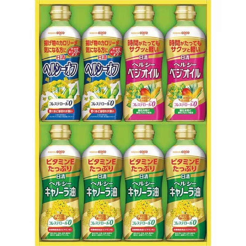 Nisshin Oillio OP-40N Healthy Oil Variety Gift 1 each