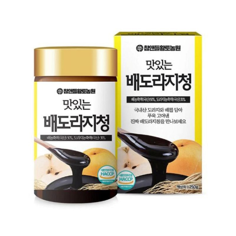 Cham & Deul Pear & Doraji Syrup 250 g