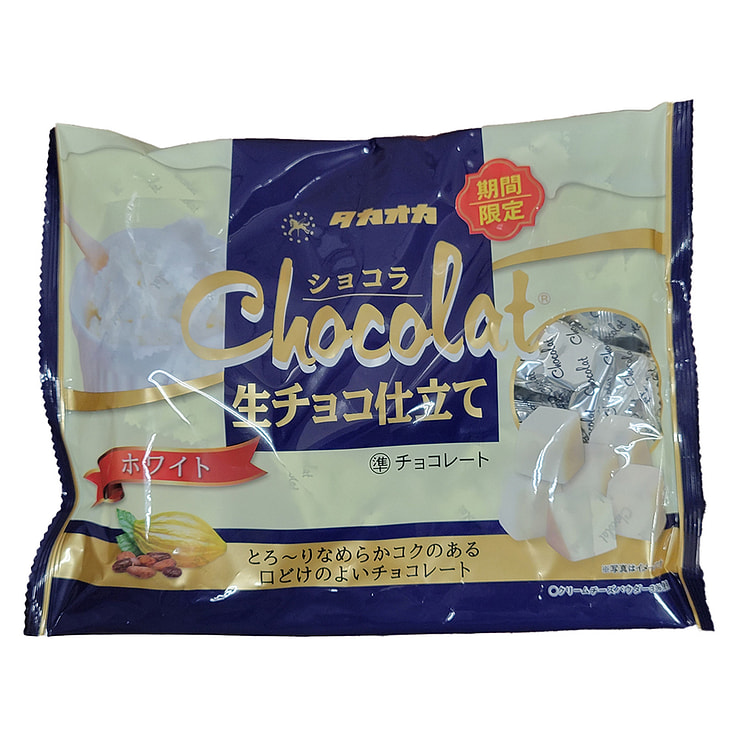 Takaoka raw chocolate (white chocolate flavor)140g
