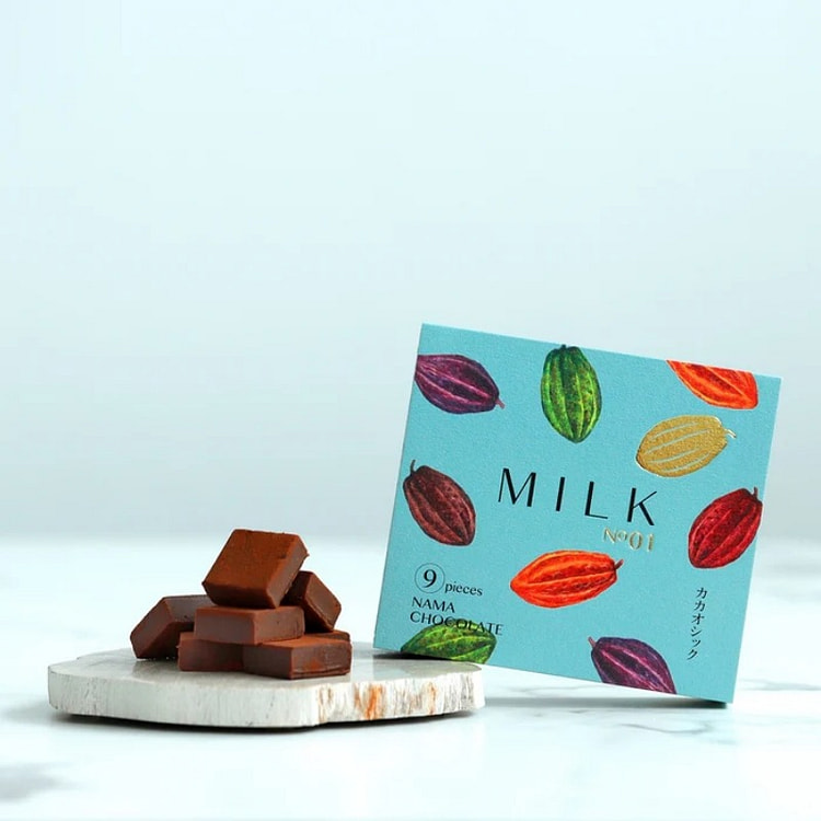 UNE cacaosic raw chocolate milk 9 pieces