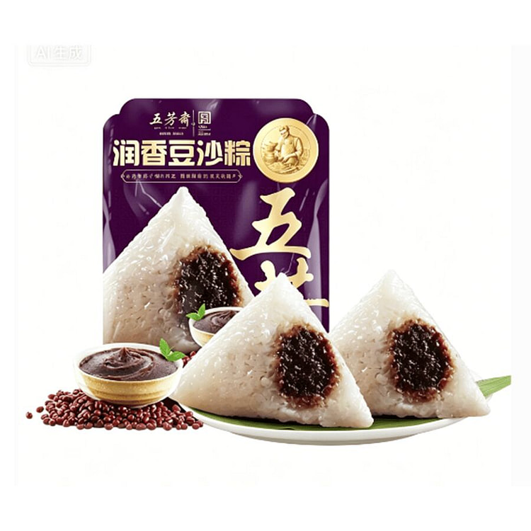 五芳斋   粽子润香豆沙粽  280克 280 克