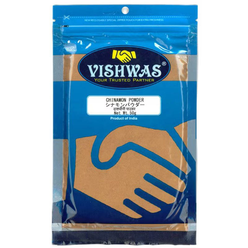 Vishwas Additive-Free Cinnamon Powder 50g 1 each