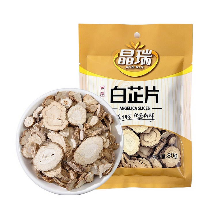 Jingrui Baizhi Slices 80g*2Dried Spice For Braised 160 g