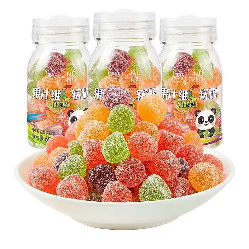 Vitamin C Juice Gummies 68g *1 can 68 g