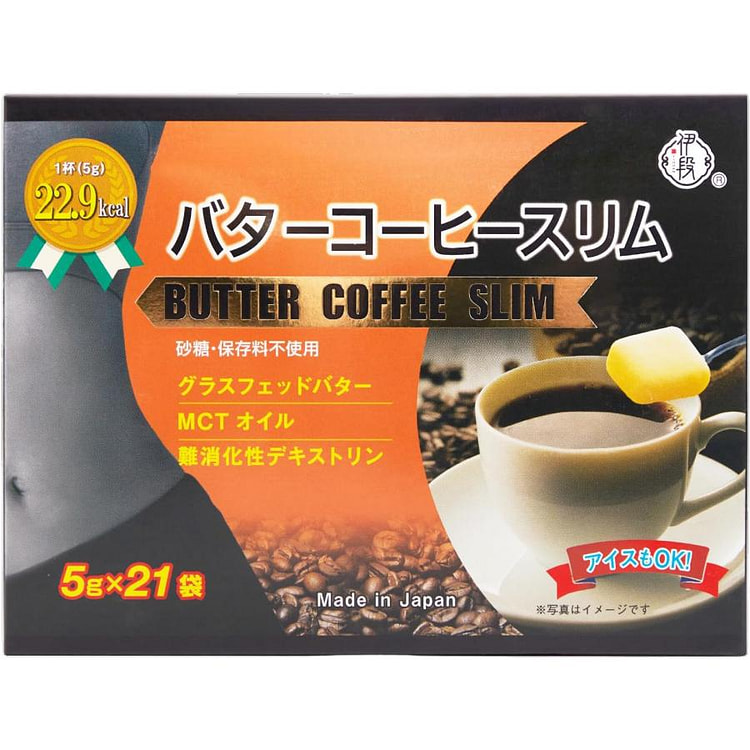伊段 低卡无糖生酮黄油咖啡 5g x 21袋入