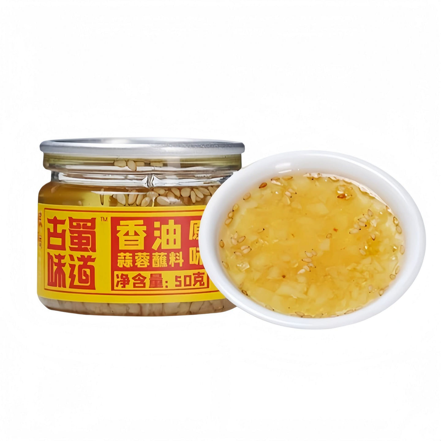 Ancient Shu flavour sesame oil garlic dipping sauc 50 g