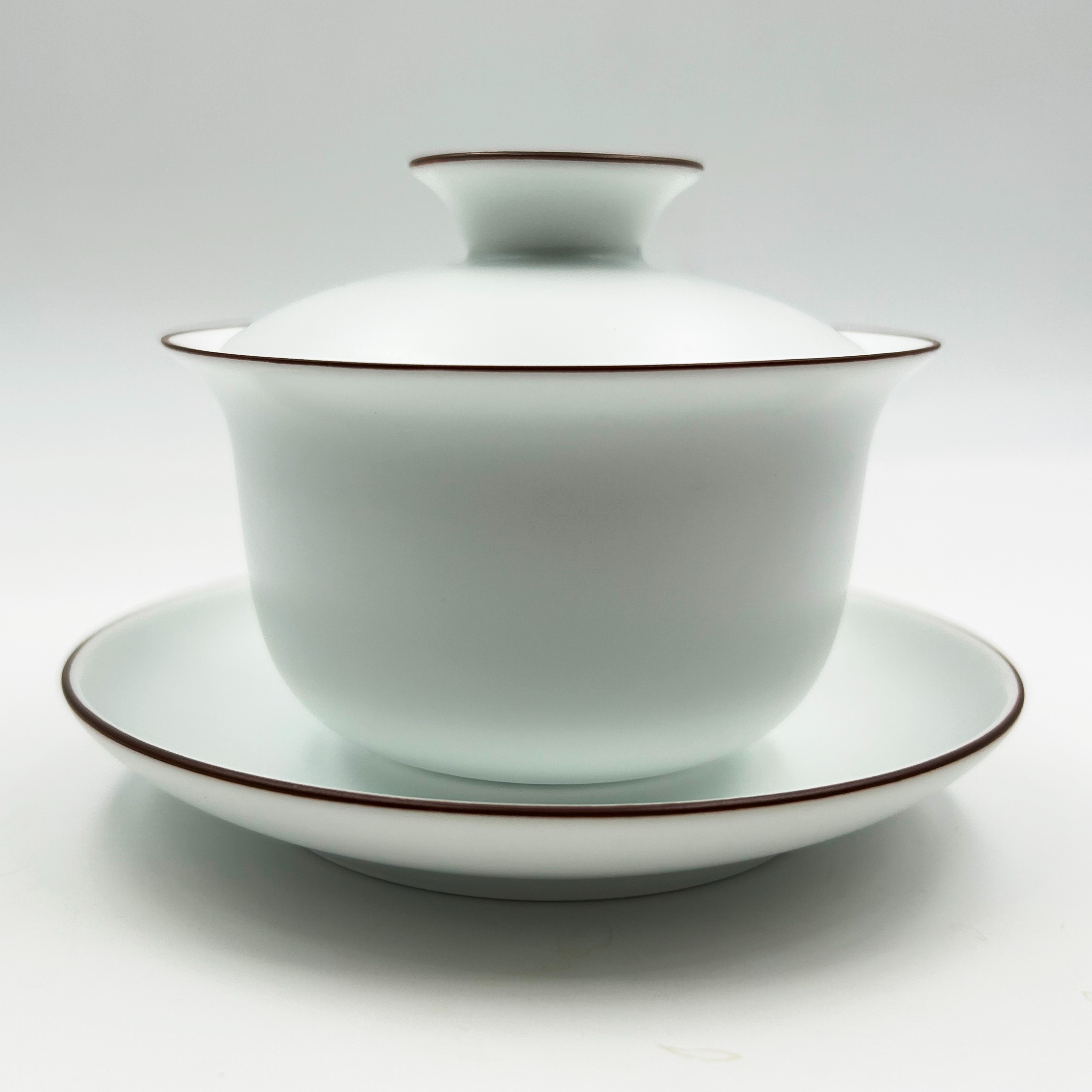 Gaiwan In Porcellana Cinese 160ml - Tazza Da Tè Gongfu Con Decoro Drago E Fenice, Set Per Infusione