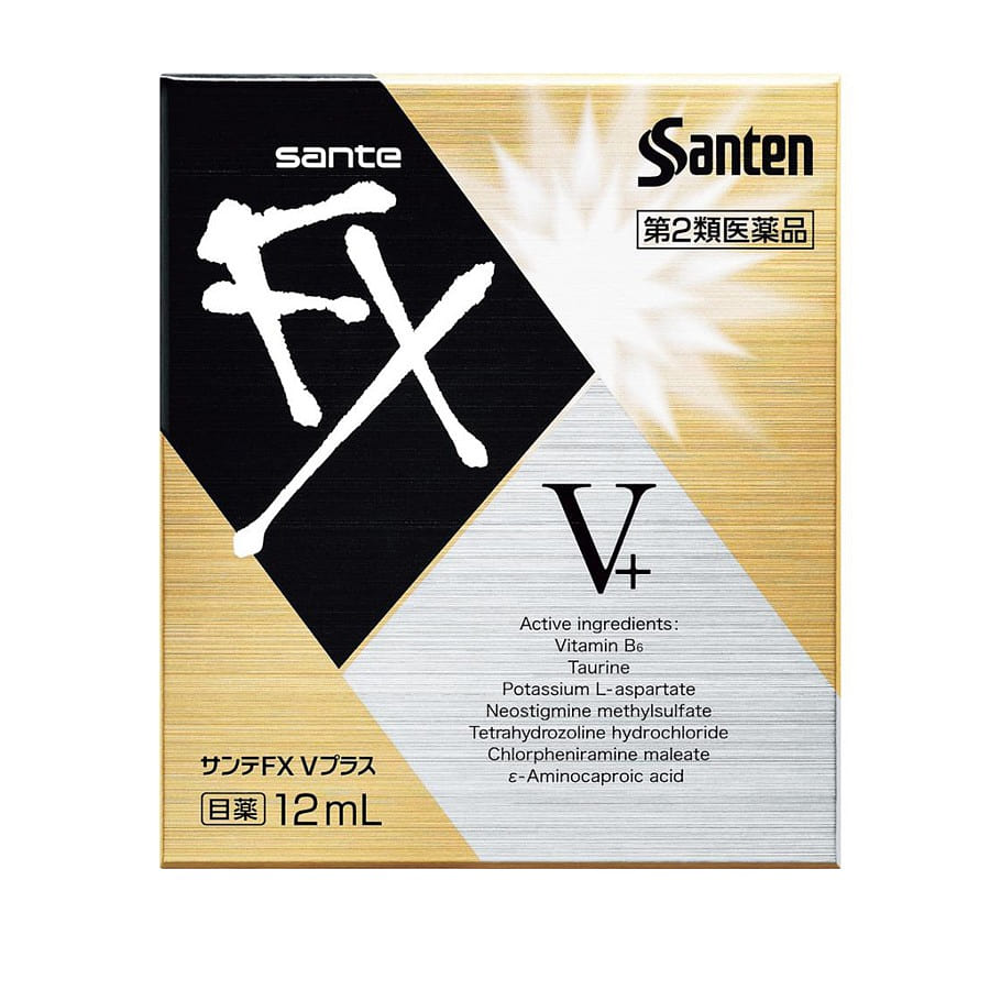 JAPAN SANTEN Pharmaceutical Sante FX V Plus 12ml 1 box