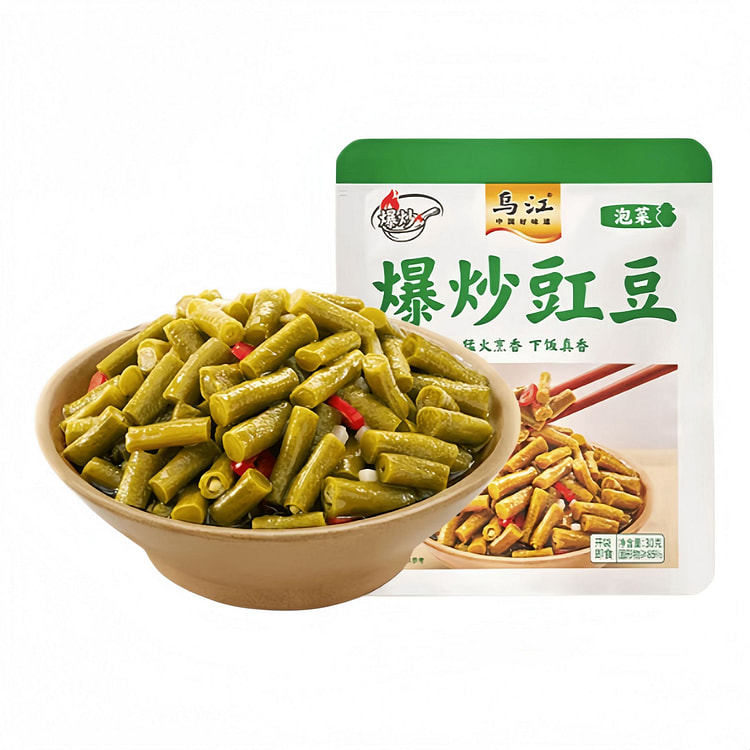 Wujiang Stir-Fried Cowpeas 30g*12 Bags 360 g